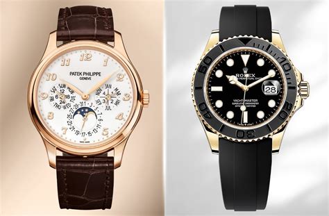 rolex watch vs Patek Philippe